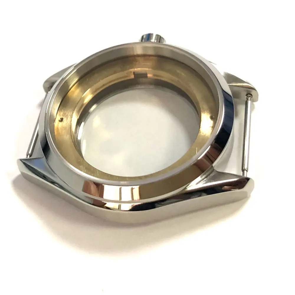 Чехол для часов ETA 2836 mingzhu/DG 2813/3804 miyota 8205/8215/821A серебристый 41 мм 2019|Часы Чехлы| |