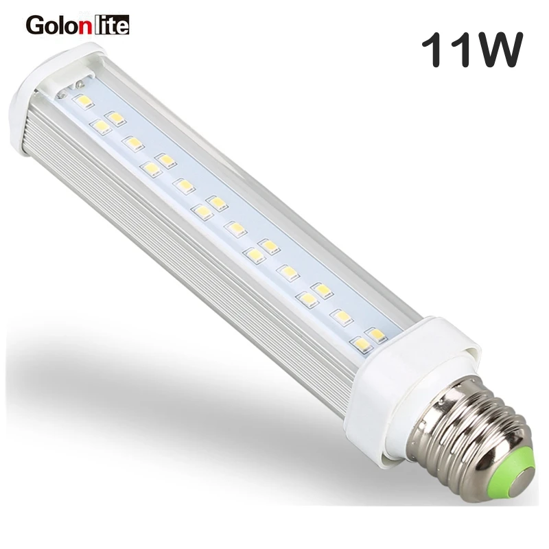 Golonlite G24 светодиодный лампы 11 Вт Замена 26 ваттов CFL g24q g24d plc светодиодные лампа 9 7 5