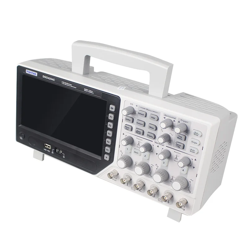 Hantek DSO4254C/4204C 4CH 1GS/s частота дискретизации 250 МГц полоса пропускания цифровой осциллограф встроенный USB хост/устройство