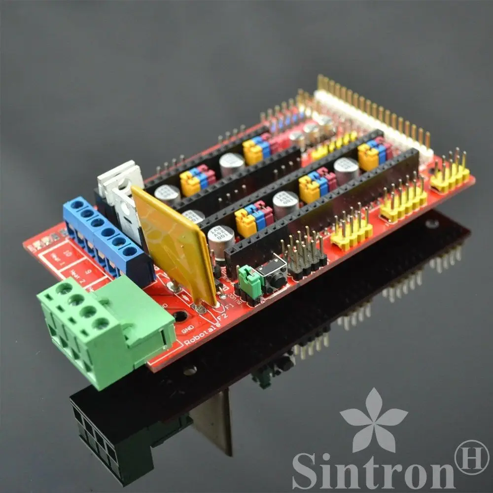 [Sintron] 3D контроллер принтера RAMPS 1 4 для Reprap Prusa Mendel Arduino AVR | Электроника