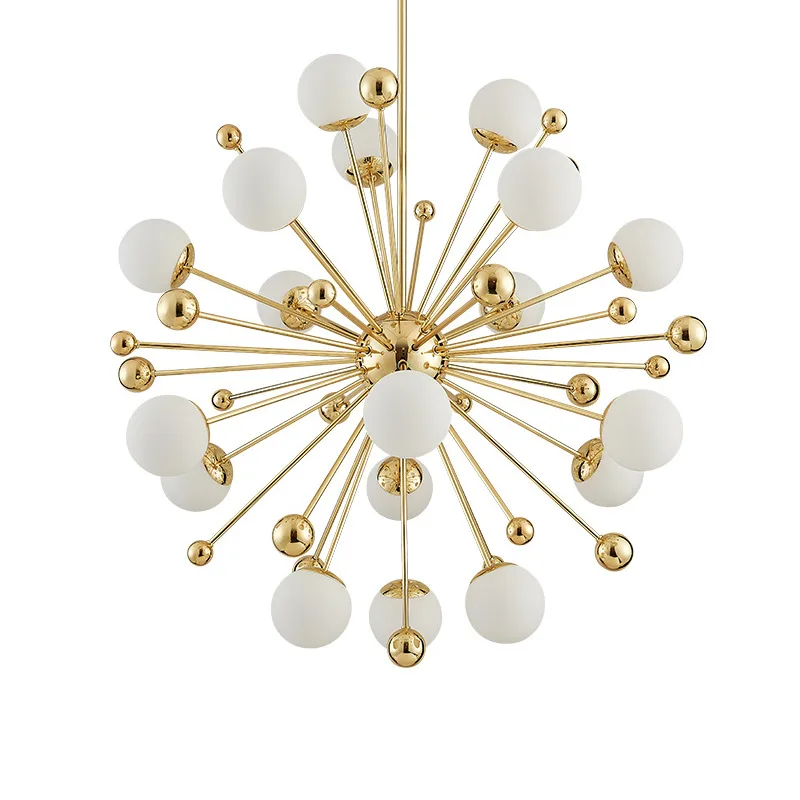 Подвесной светильник в скандинавском стиле DNA Modou люстра со стеклянными шариками