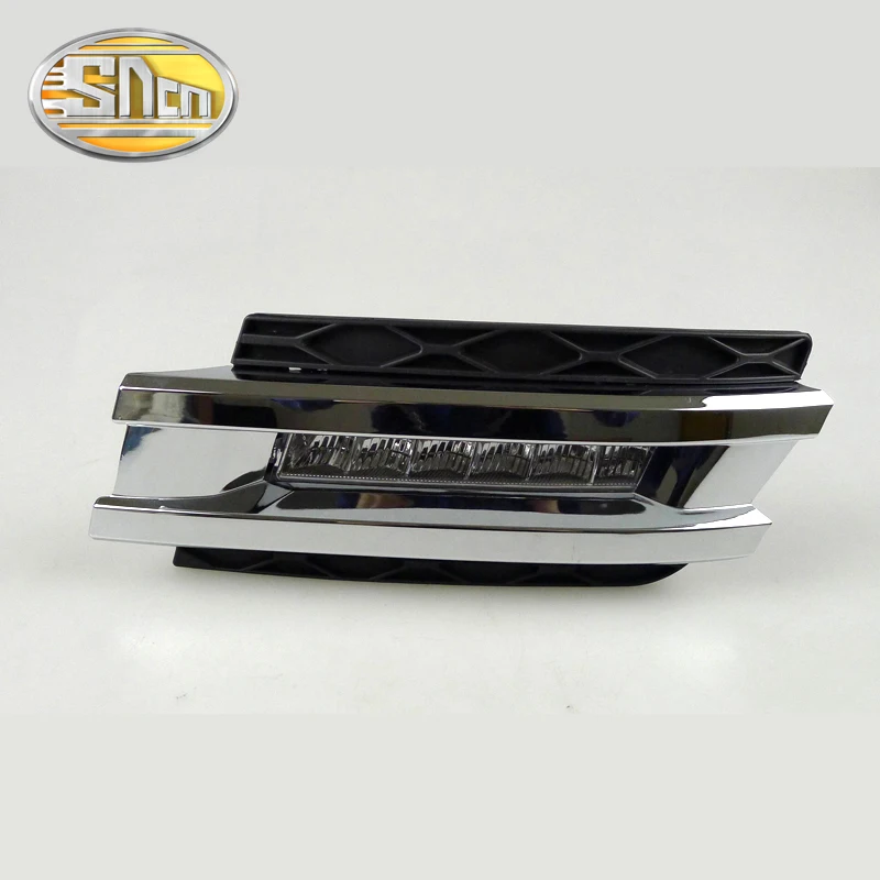 SNCN светодиодный дневные ходовые огни светильник для Mercedes Benz X164 GL320 GL350 GL450 2006-2009, Водонепроницаемый АБС 12 В DRL Противотуманные фары украшения