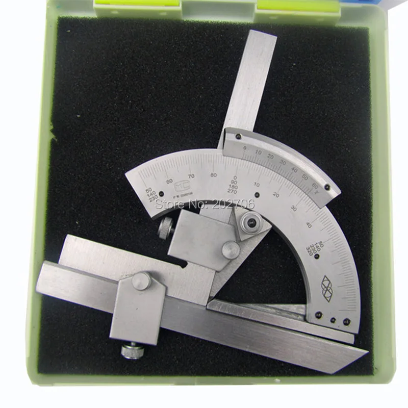 Универсальный конический транспортир 320 градусов угловой набор длина 150 мм |