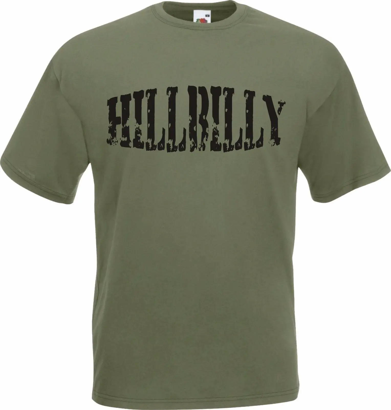 2019 Новый размера плюс Мужская футболка Homme летние шорты рукав Hillbilly