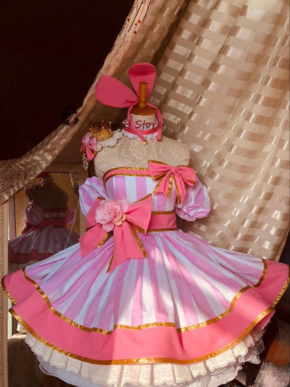 Kizuna AI Косплей Костюм Платье женское на заказ красивое платье подарок