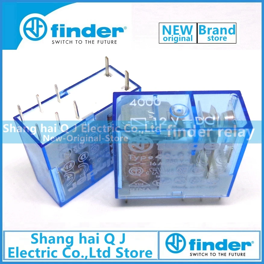 

Brand new and original finder 40.61 12VDC 16A 40.61 DC12V 40.61.9.012 relay