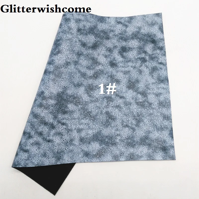 Ткань Glitterwishcome 21x29 см Размер A4 винил для бантов ткань из металлической кожи листы