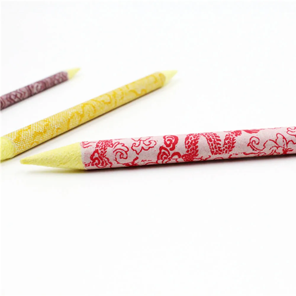 6PCs/2 sets Pastel Charcoal Blenders paper stumps Tortillon Paper Stumps for sketching painting art school supplies |