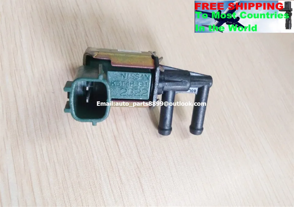Emission valve compatible cars:Nissan Altima Frontier D22 Maxima Pathfinder 14933 54U00 1493354U0A vacuum solenoid K5T48381|valve solenoid|valve |