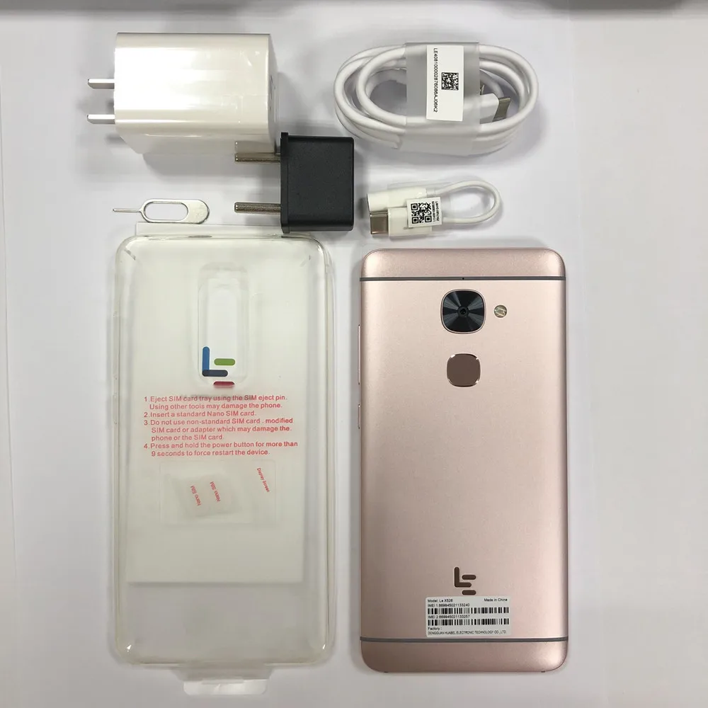 Bran-new LeEco LeTV Le X526 X520 мобильный телефон Snapdragon 652 Восьмиядерный 3 ГБ ОЗУ 64 Гб ПЗУ 5,5 дюймов 16:9 3000 мАч инфракрасный мобильный телефон