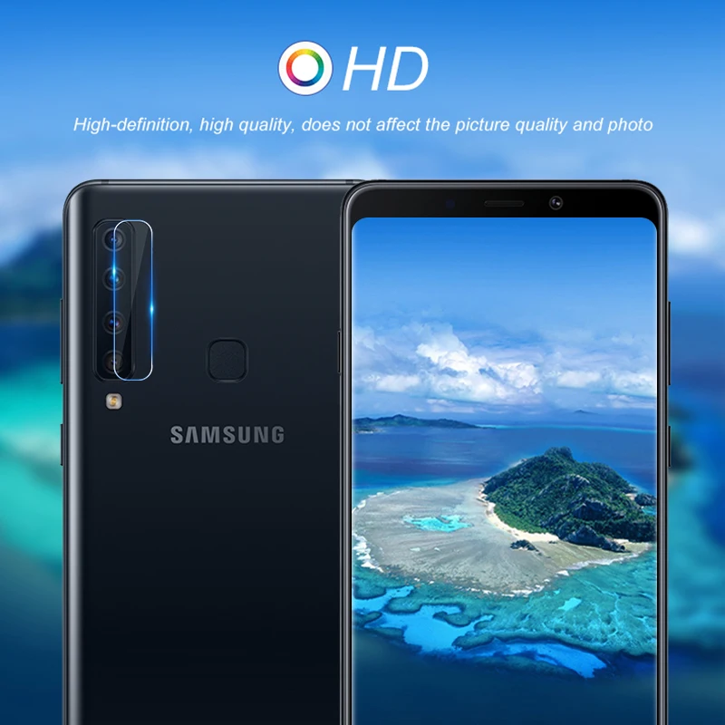 Стекло объектива задней камеры для Samsung J4 J6 J7 J8 2018 A50 A30 A10 A8S A9S задняя пленка Galaxy Plus