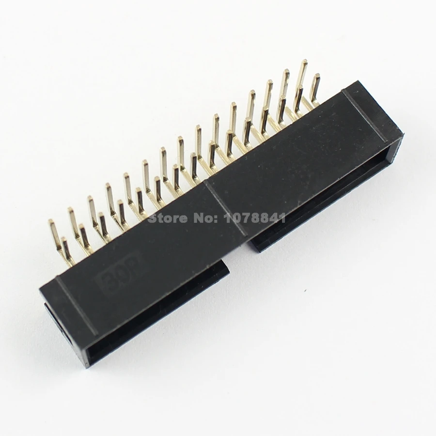 10 шт. прямоугольные штекерные разъемы 2 54 мм 2x15 Pin 30 Pin|connector 2.54mm|connector 10connector idc |