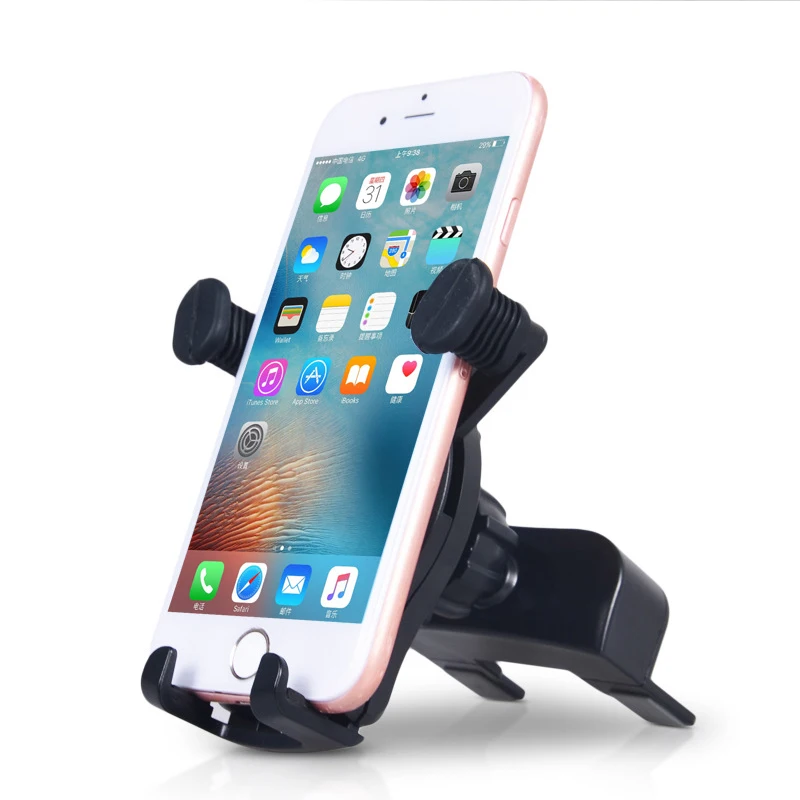 ESVNE Универсальный Air Vent или cd slot holder Регулируемый мобильный автомобильный