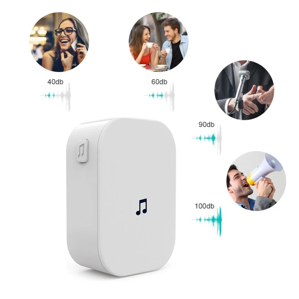 Видео дверной звонок Chime для EKEN V5 V6 V7 в режиме реального времени WiFi ночное видение