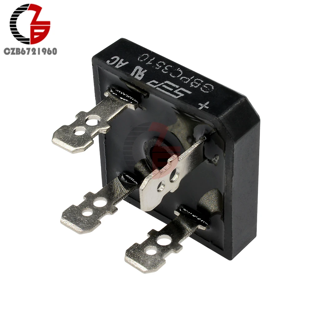 KBPC3510 выпрямитель квадратный мост силиконовый мостик 35A 1000V|Трансформаторы| |