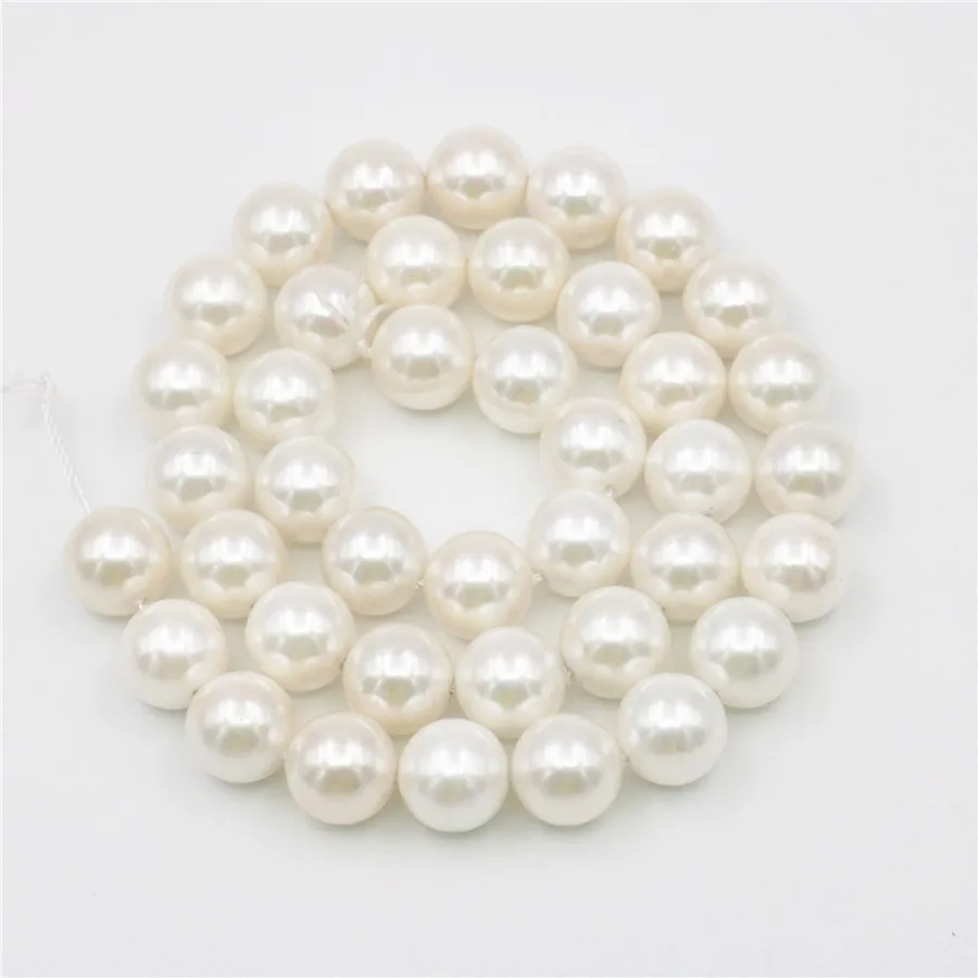Charming 10mm Natural Mixed color black shell pearl Beads DIY Accessories gift manual Make Jewelry Wholesale Price AAA+ 16inch | Украшения