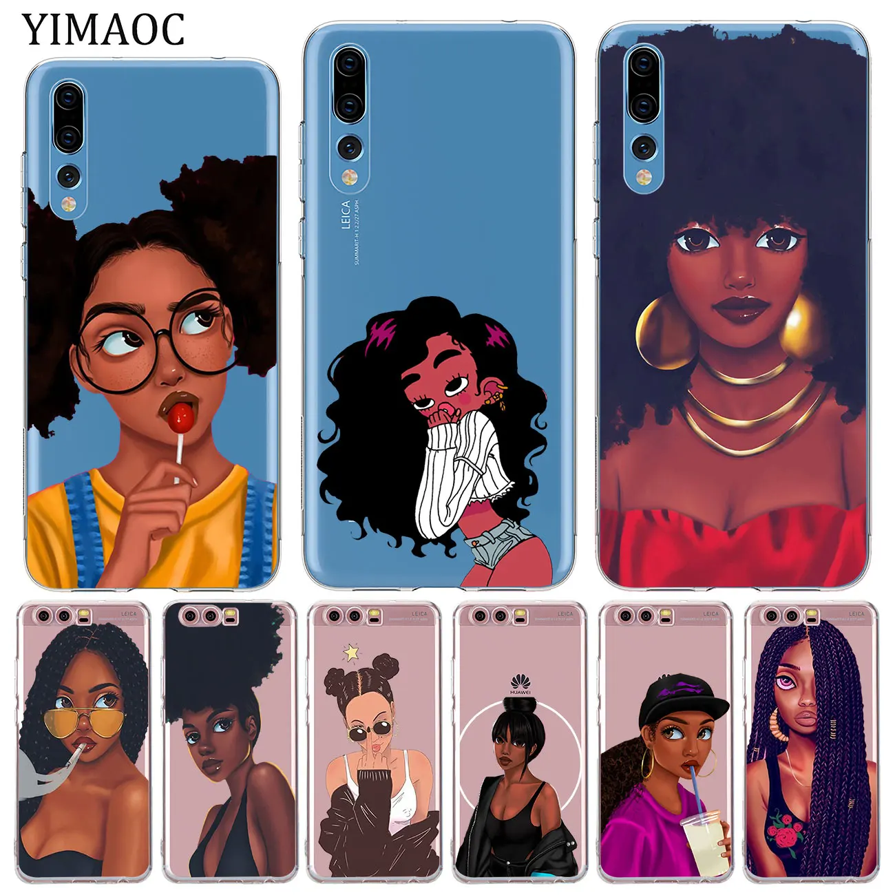 Мягкий силиконовый чехол YIMAOC для Huawei P30 P20 Pro P10 P8 P9 Lite 2017 2016 2015 P smart Z 2019|Бамперы| |
