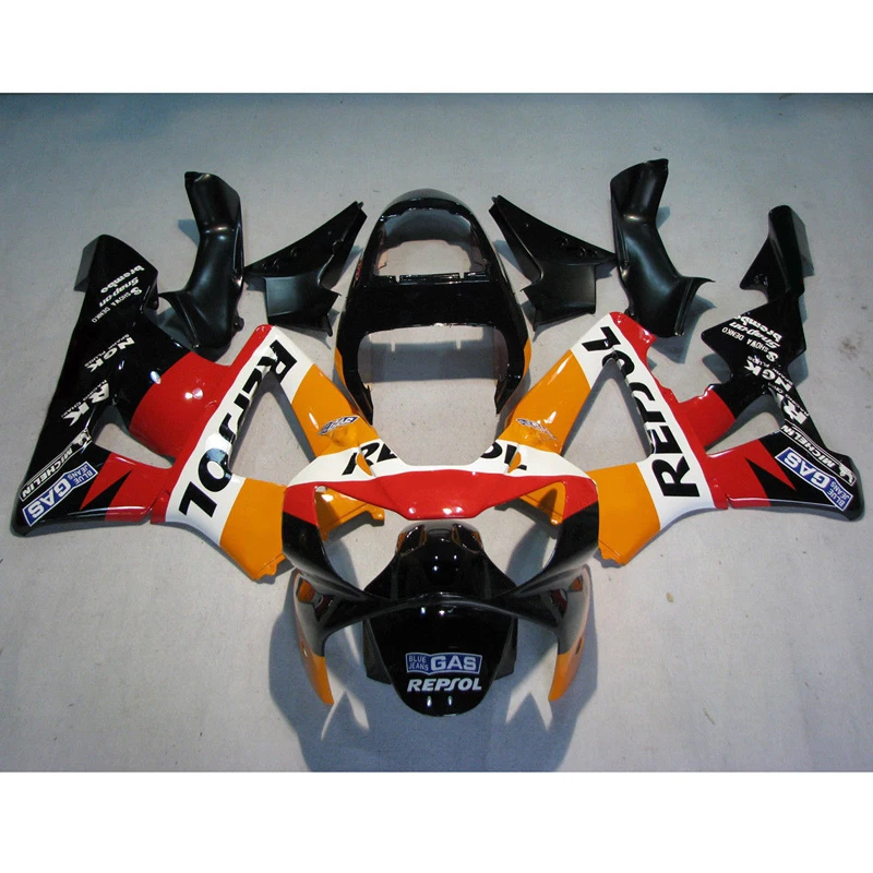 Инъекция ABS Полный комплект обтекателей Кузов для Honda CBR900RR CBR929RR 929 00 01 2000 2001|Полные