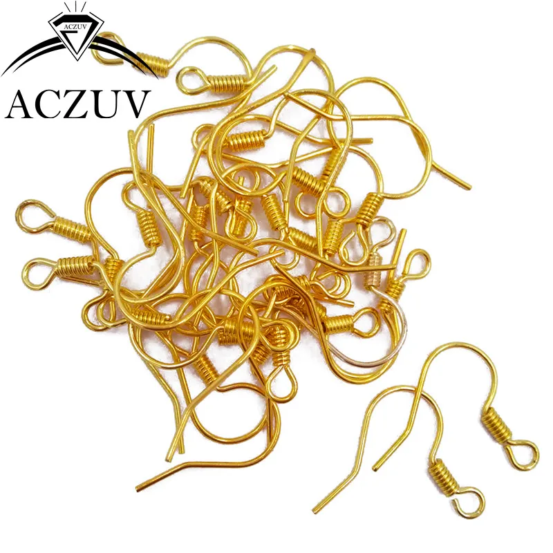 Оптовая продажа 2000 шт Серьга-пружина крючки серьги ювелирные изделия серебро