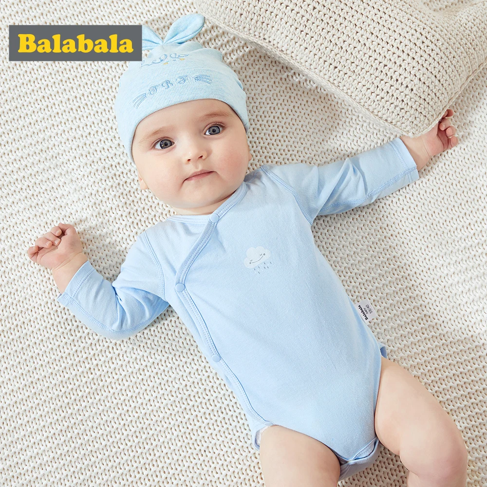 Одежда для малышей BalabalaNewborn детские комбинезоны пижамы боди тонкий хлопковый