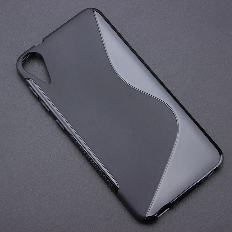 S line Anti Skidding Gel TPU Slim Soft Case Back Cover For HTC Desire 825 Phone silicone 10 Lifestyle 10Lifestyle |