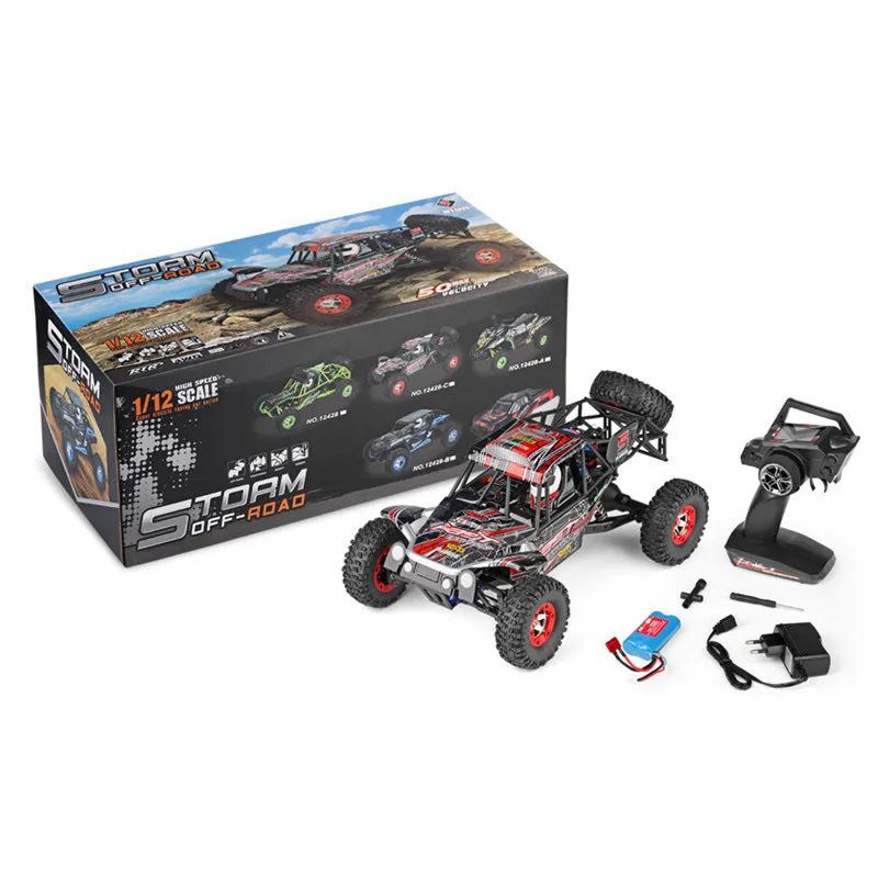 Оригинальный WLtoys 12428 A/B/C Радиоуправляемый автомобиль 1/12 Масштаб 2 4G Электрический