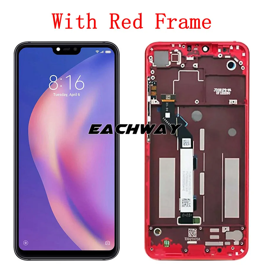 Xiao mi 8 Lite ЖК-дисплей сенсорный экран дигитайзер сборка для Xiao mi 8 Lite lcd 8 Youth 8X mi 8 Lite ЖК-экран Замена