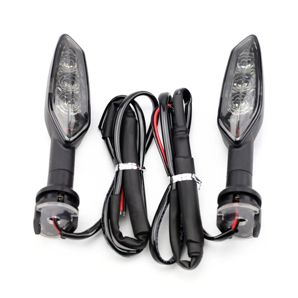 Dark Grey Светодиодный индикатор поворота для YAMAHA FZ6 N/S/R FZ1N FZ1 Fazer FZ8 XJ6/Diversion/F TDM 900 аксессуары для мотоциклов мигалка - Цвет: Dark Grey