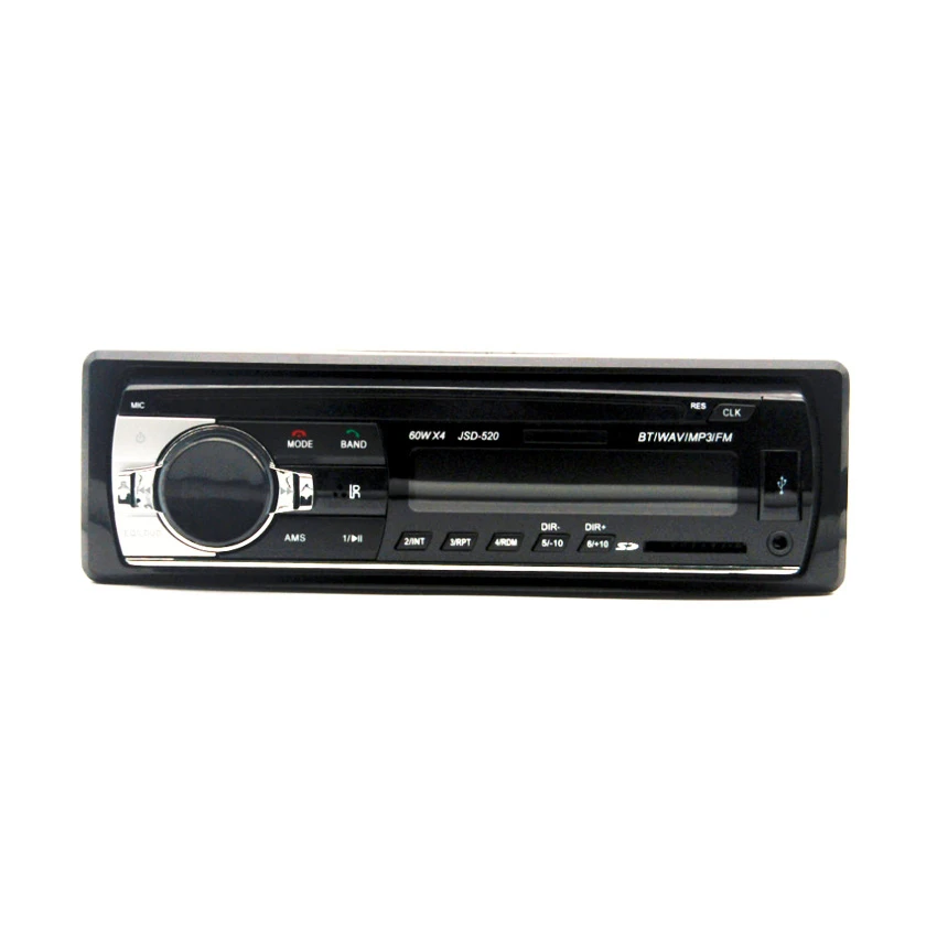 Автомагнитола 1 Din автомагнитола JSD520-24V стерео с Bluetooth fm-радио AUX/USB/SD MP3 один |