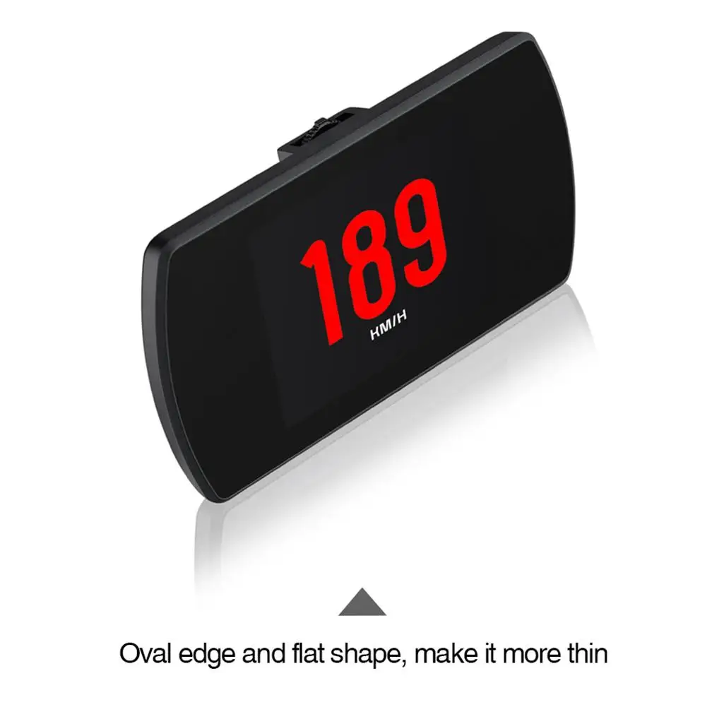P12 4 2 ЖК дисплей OBD HUD головой вверх Дисплей Цифровой автомобиль Скорость проектор
