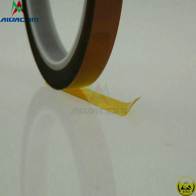 

1PC Width 10/12/15/18/20/25 mm Length 33 M Polyimide Tape Silicone Adhesive High Temperature Resistant Tape EP2601
