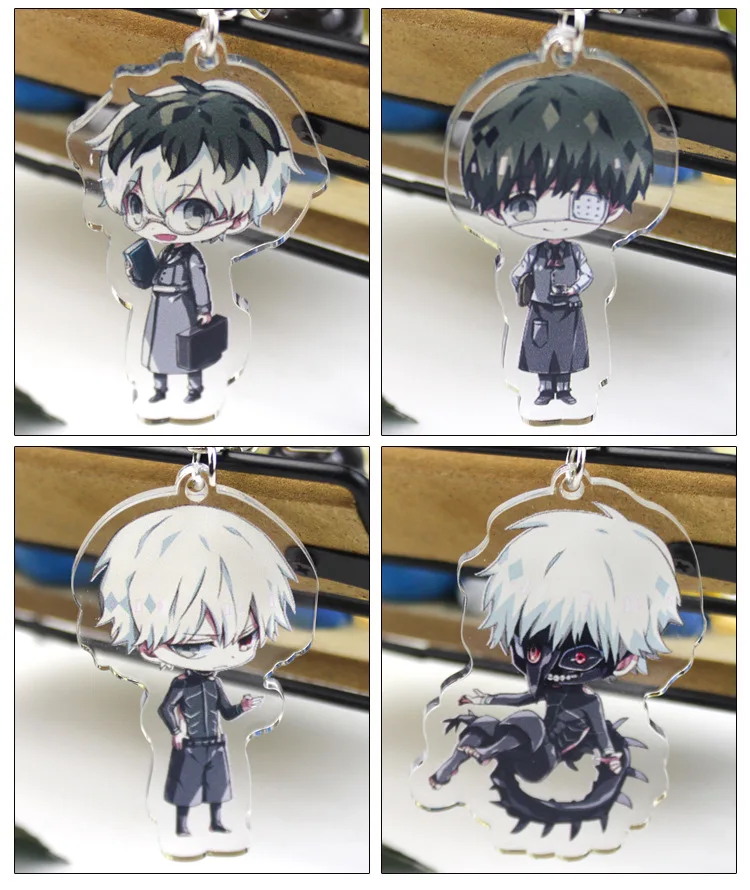 Japanese anime figure Acrylic tokyo ghoul chan keychain | Игрушки и хобби