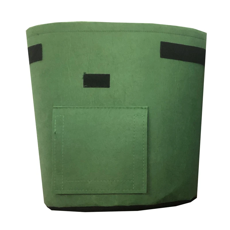 Grass green.S ZOLLOR овощное растение, мешок для выращивания, сделай сам, картофелесажалка, нетканые ткани, контейнер для посадки томатов, сумка для утолщенного сада, поставки кастрюль - Цвет: Grass green.S