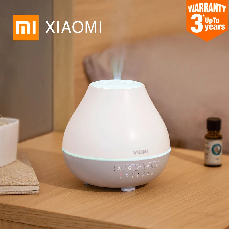 Новый увлажнитель воздуха Xiaomi Viomi ароматерапия диффузор 4 цвета туман 200 мл