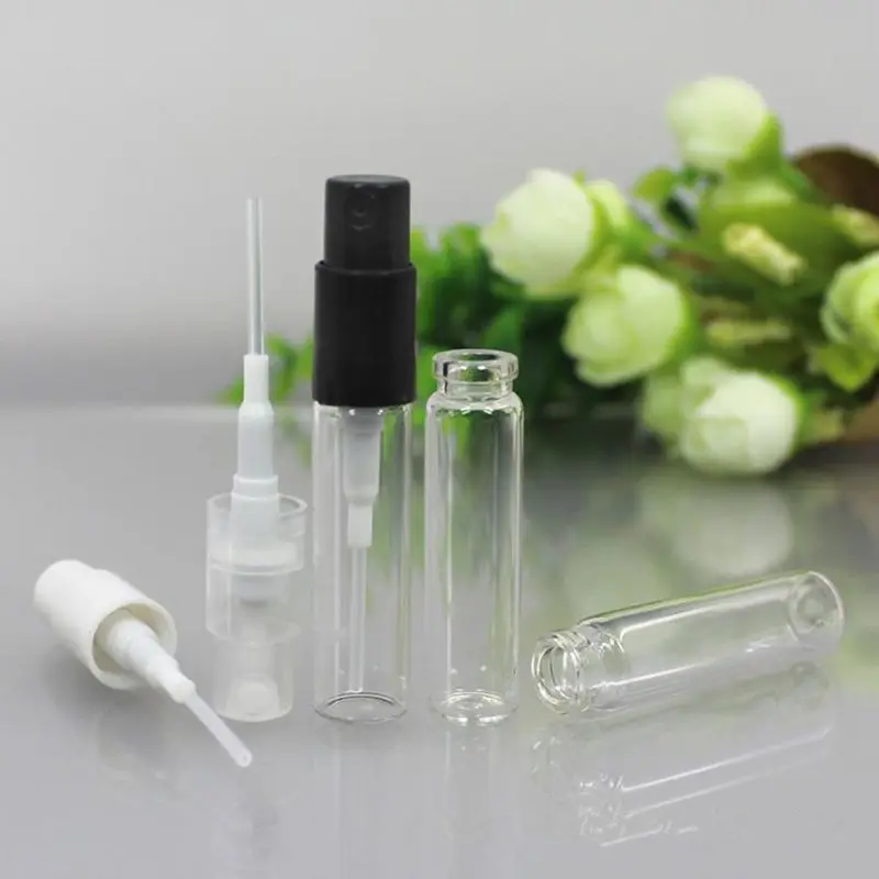 3ML Glass Perfume Bottle Empty Refillable Spray Small Parfume Atomizer Sample Vials F20171239 | Красота и здоровье