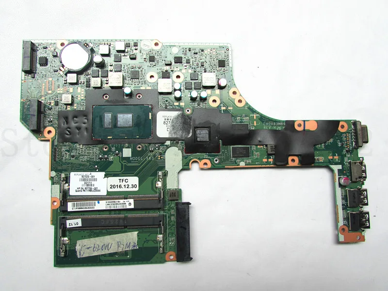 827025 601 Бесплатная доставка Материнская плата для ноутбука HP Probook 450 G3 470 001 DA0X63MB6H1