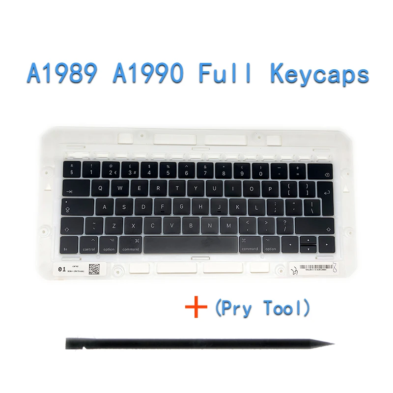 Новая Оригинальная клавиатура A1706/A1707/A1708 UK Keycaps для Macbook Pro/Air Retina 13 &quot15&quot A1932/A1990/A1989