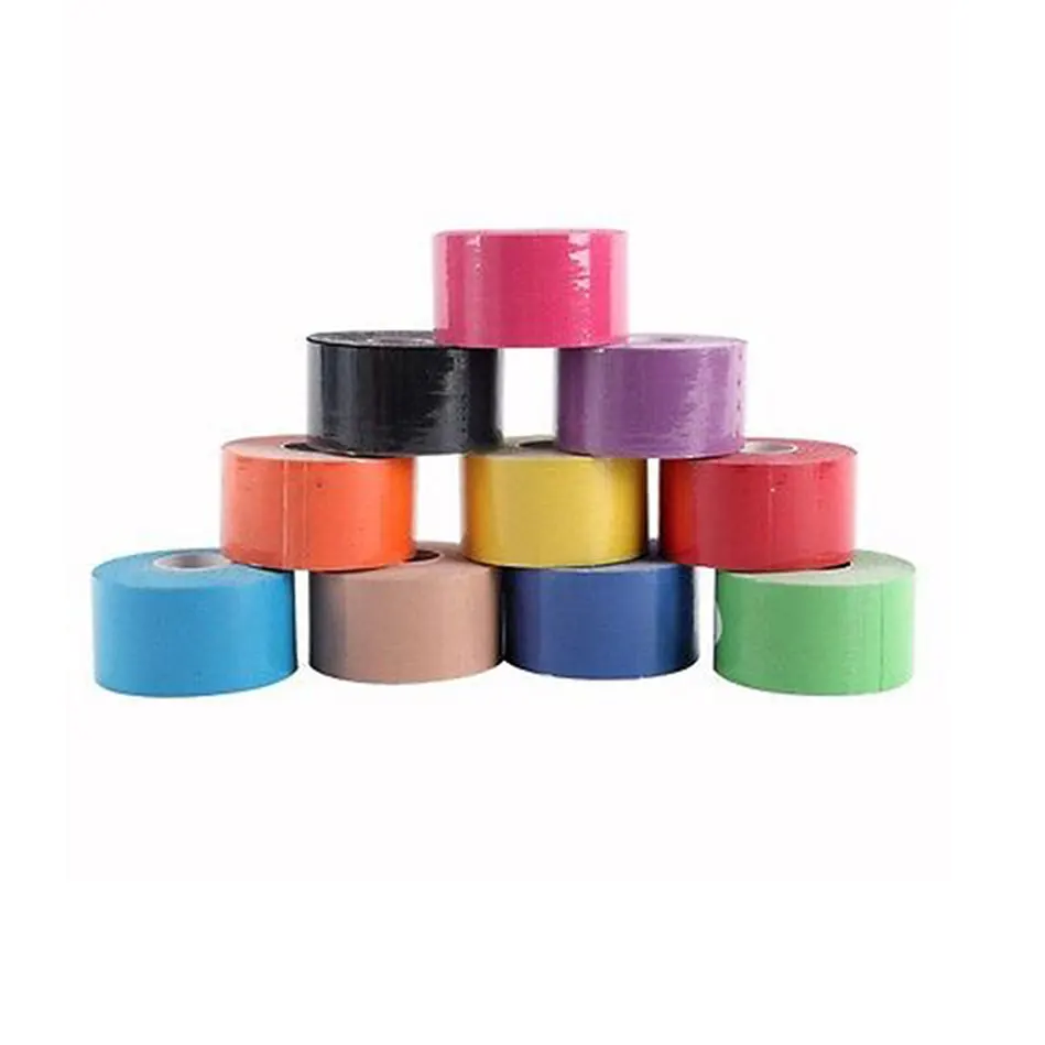 

Newly 5M Sports Elastic Kinesiology Tape Roll Physio Muscle Strain Injury Support Tool 19ing