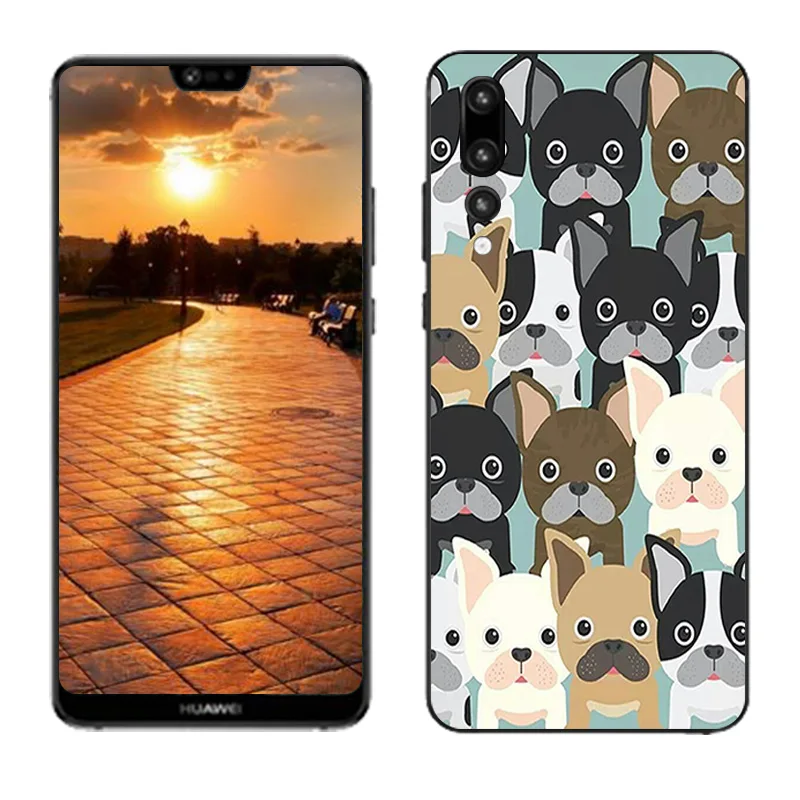 Чехлы на заказ для Huawei P20 Plus 6 1 дюйма мягкие силиконовые модные чехлы Pro подходящий