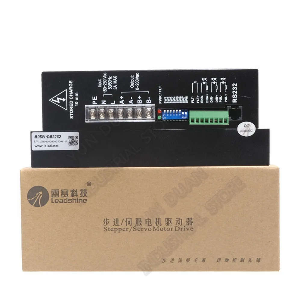 Шаговый двигатель Leadshine DM2282 DSP 2PH 2 ~ 180 A 220 110 В переменного тока 130 в для NEMA34 86 мм NEMA42