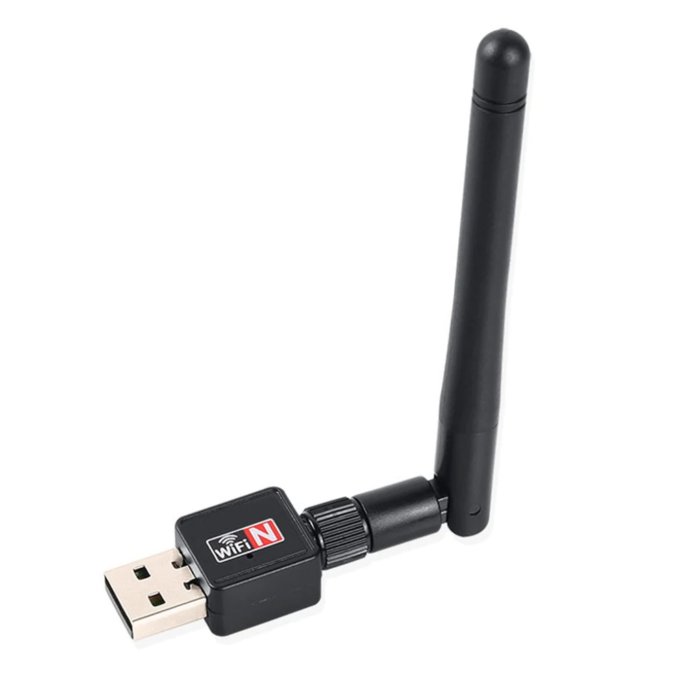 Мини USB Wifi адаптер 150 Мбит/с 2 дБ WiFi ключ MT7601 Wi-Fi приемник беспроводная сетевая