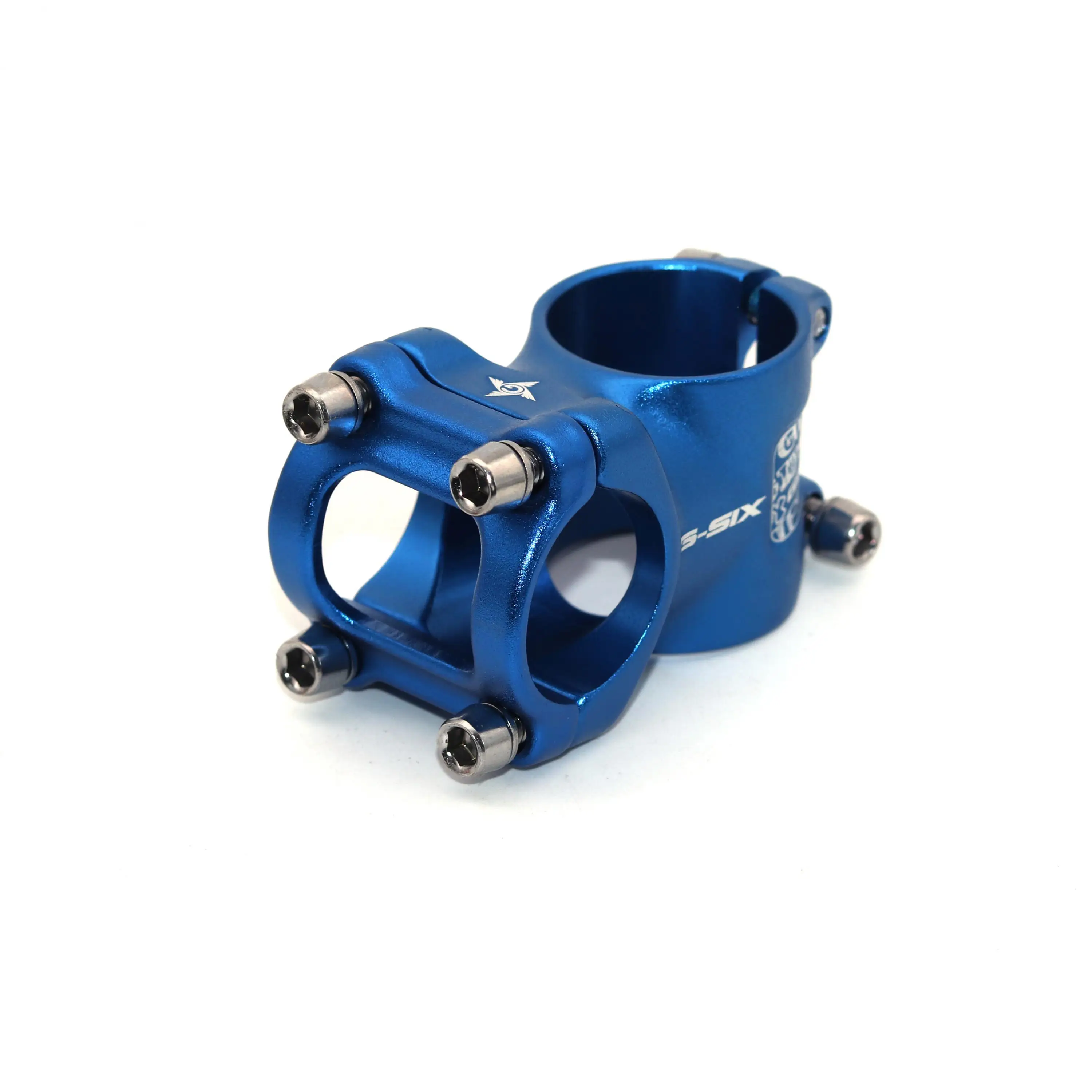 Gipsy G-six Ultra-light Handlebar stem for Balance bike 25.4*32mm bike stem for kid sliding bike - Цвет: blue