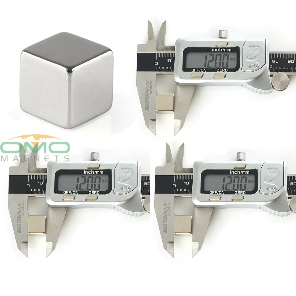 OMO Magnetics 5 шт. супер сильные блочные кубовидные Магниты редкоземельные неодимовые