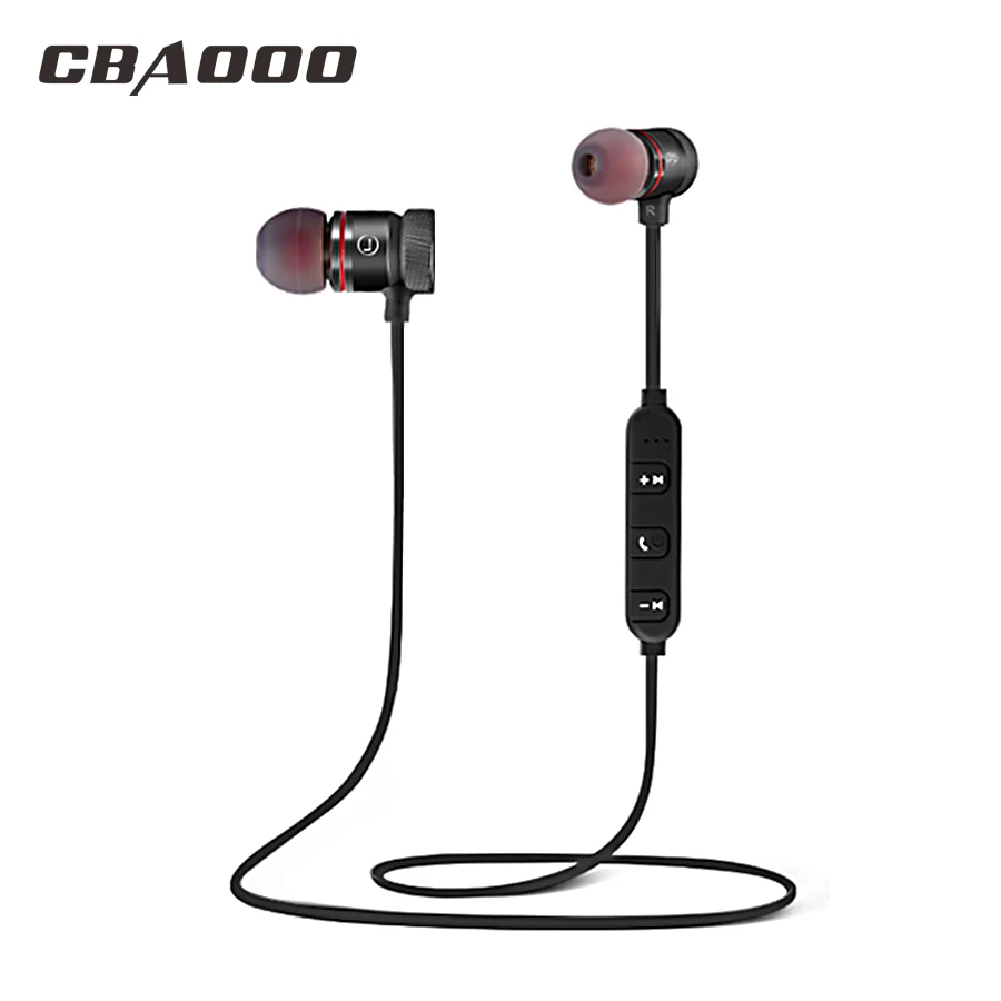 CBAOOO Bluetooth наушники беспроводные гарнитуры Музыка Спорт бас стерео bluetooth наушники магнитные наушники с микрофоном для телефона