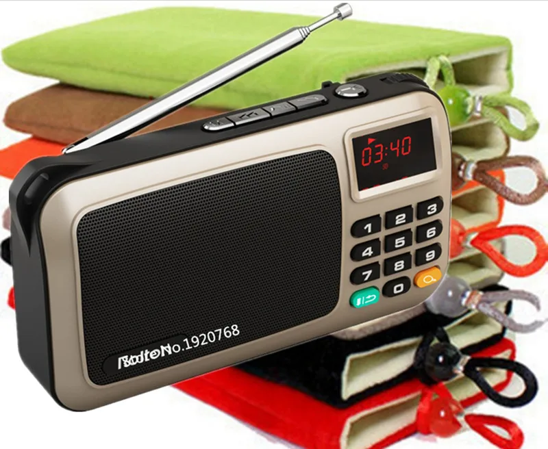 Портативный FM радио Динамик миниатюрный проигрыватель W405 с Бесплатная доставка