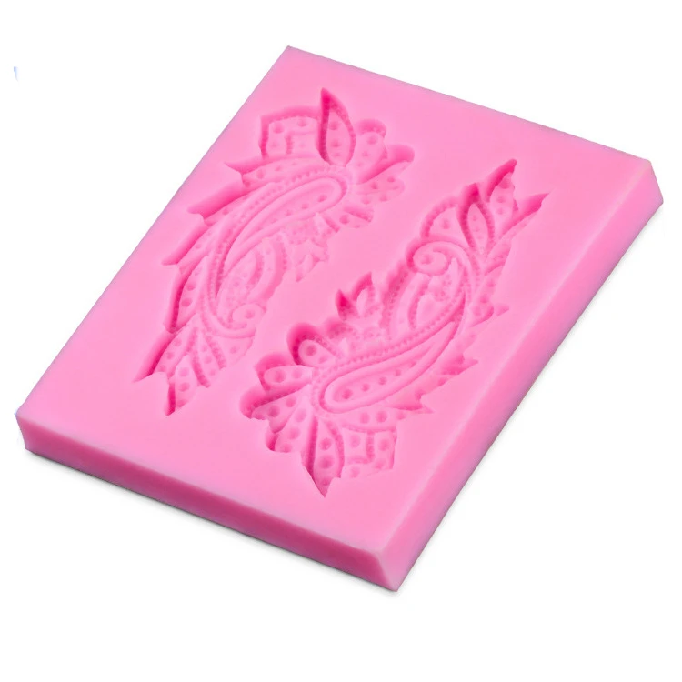 

Новое поступление павлиньи перья в форме 3D силиконовые формы для торта, инструменты для украшения торта, мыло, формы для свечей D276