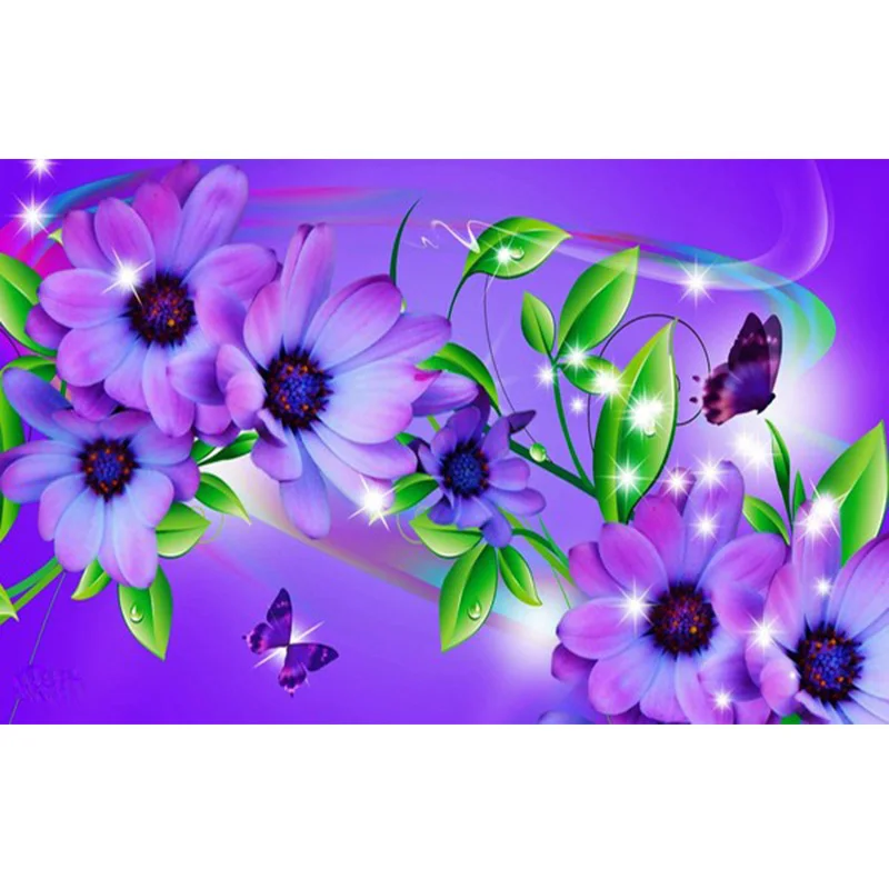 Полностью квадратная и круглая креативная Алмазная вышивка 5D Diy алмазная