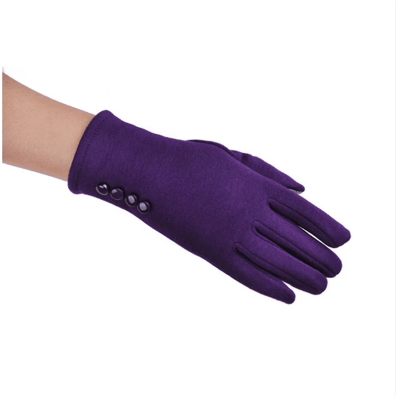 Women Touch Screen Gloves Black Red Gray Solid Winter Warm Mittens Soft Smartphone Wrist For Mobile Phone | Аксессуары для одежды