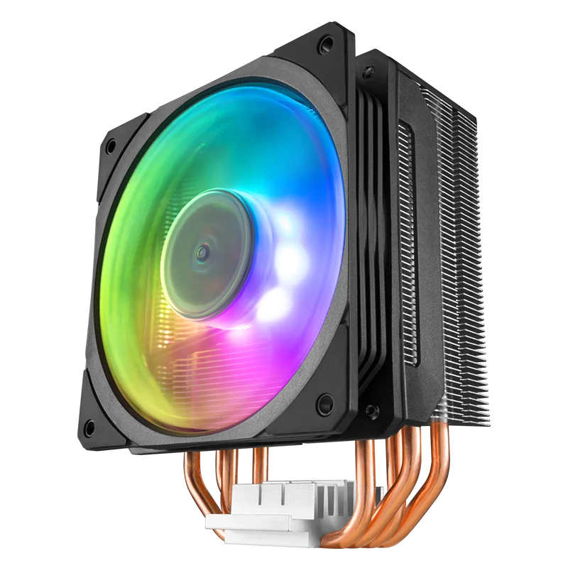 Cooler Master T400 ARGB кулер для процессора 4 тепловые трубки радиатор 120 мм RGB вентилятор для intel 115X1366 2066 2011 AMD AM4 AM3 Охлаждение процессора