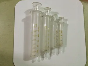 5 мл 10 мл 20 мл 30 мл 50 мл 100 мл стеклянный шприц большой наконечник инжектор лабораторная стеклянная посуда Рециркулирующий пробоотборник